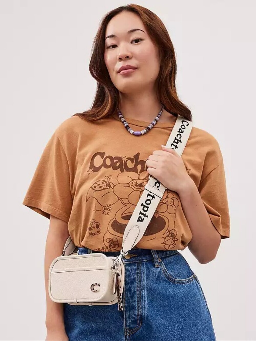 *NWOT* [Coachtopia] Crossbody Belt Bag In Cloud